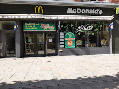 Pizza de McDonald's à Amiens